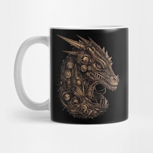 steampunk dragon Mug